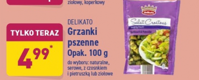 Grzanki serowe Delikato promocja