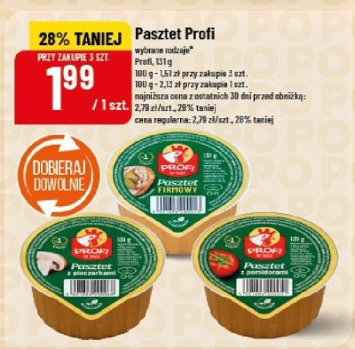 Pasztet Profi promocja w POLOmarket