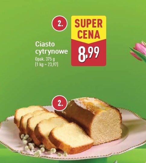 Ciasto cytrynowe promocja