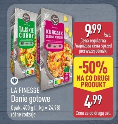 Danie gotowe La Finesse promocja w Aldi