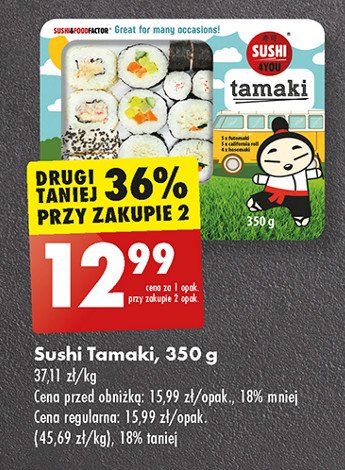 Sushi tamaki Sushi 4you promocja