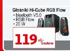 G艂o艣niki hi-cube rgb flow 20w Tracer promocja