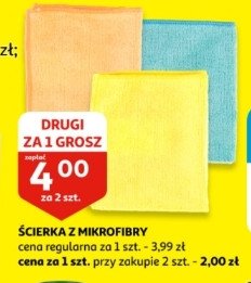 Ściereczka z mikrofibry promocja