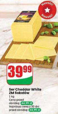 Ser Cheddar White  promocja w Dino