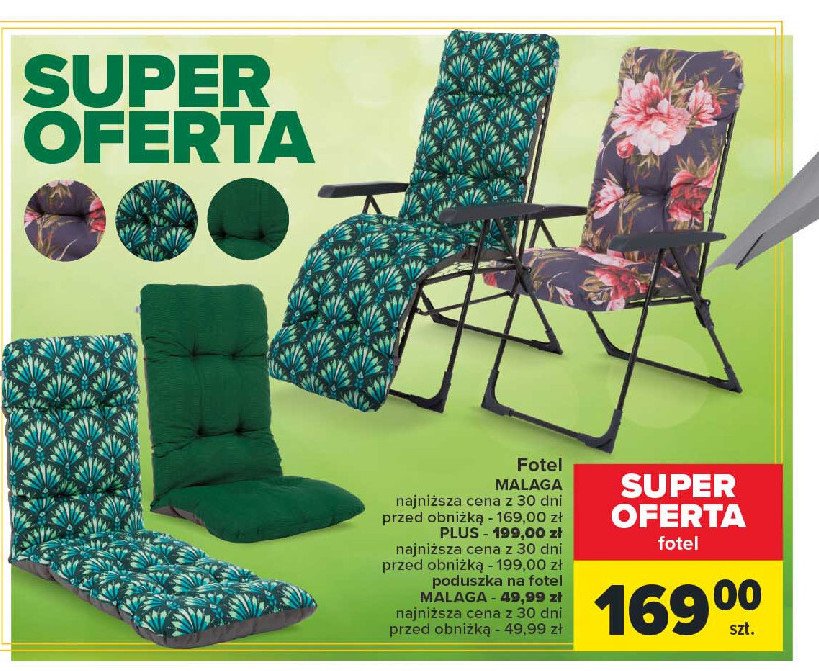 Poduszka na fotel malaga promocja
