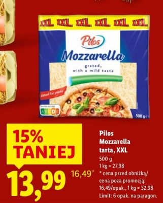 Ser mozzarella promocja w Lidl