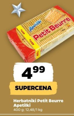 Herbatniki Petit Beurre 400 g promocja w Netto