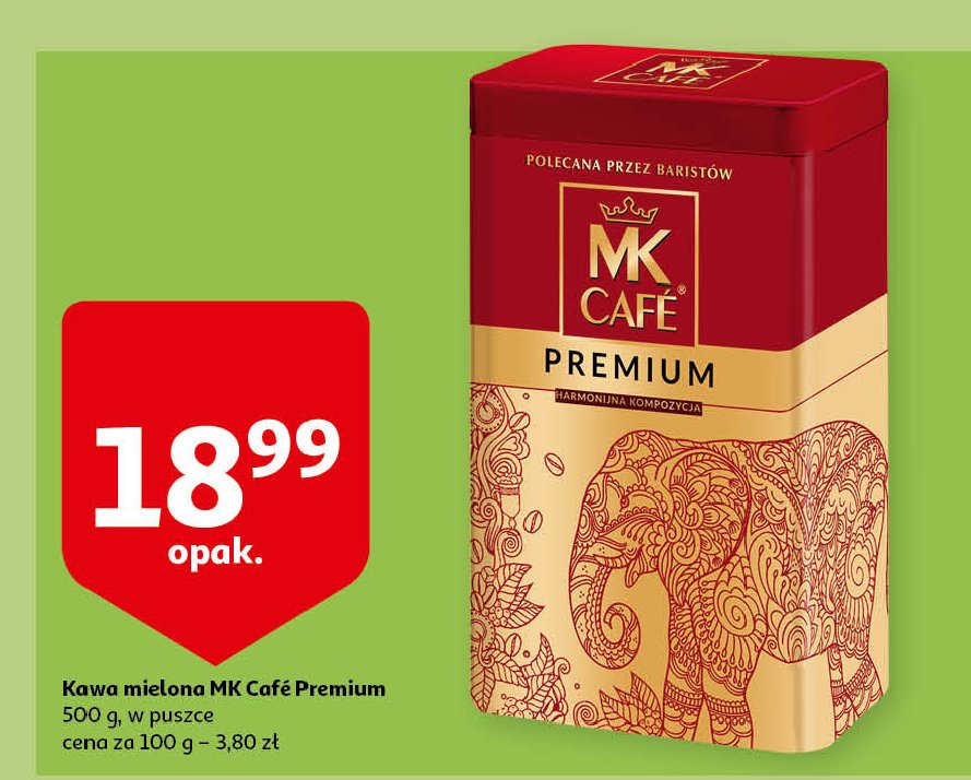 Kawa w puszce Mk cafe premium promocja