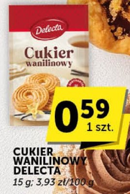 Cukier wanilinowy Delecta promocja w Groszek
