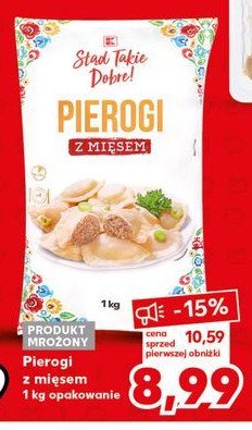 Pierogi z mięsem K-classic promocja