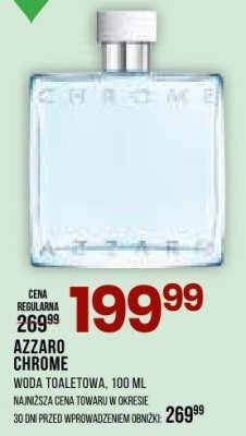 AZZARO CHROME woda toaletowa promocja w Drogerie Natura