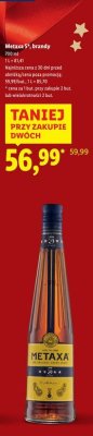 Brandy Metaxa 5* promocja w Lidl