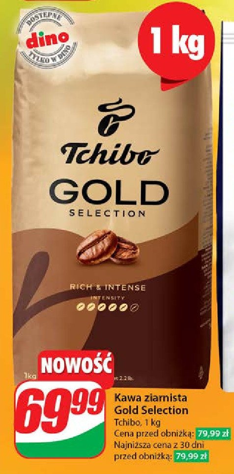 Kawa Tchibo gold selection Tchibo cafe promocja