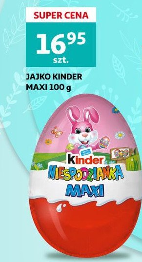 Jajko niespodzianka króliczek Kinder niespodzianka maxi promocja