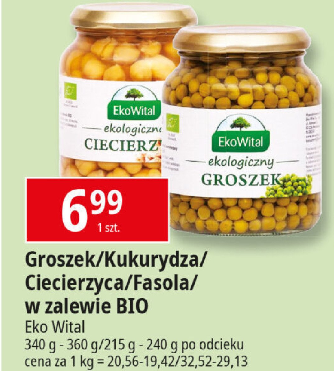 Fasolka szparagowa Ekowital promocja