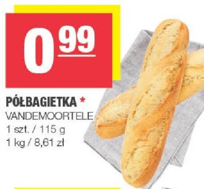 Bagietka promocja w SPAR