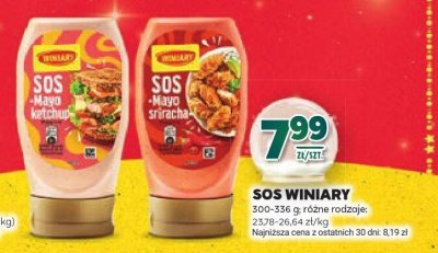 Sos Winiary SOS Mayo Ketchup promocja w Stokrotka