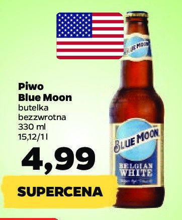 Piwo Blue moon promocja