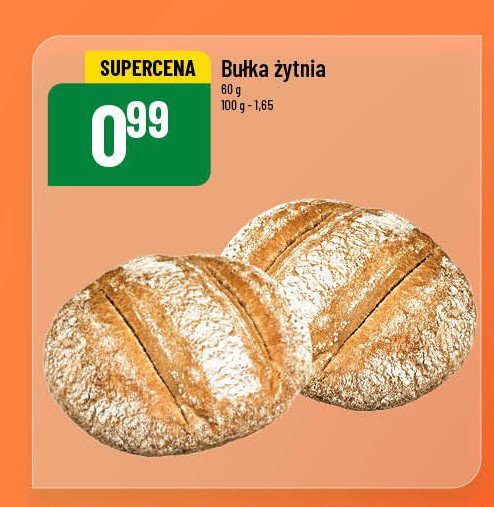 Bułka żytnia promocja