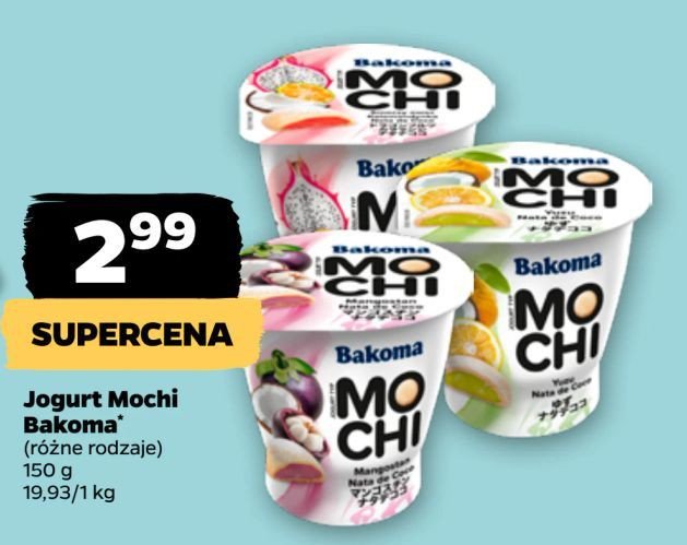 Jogurt o smaku yuzu Bakoma mochi promocja