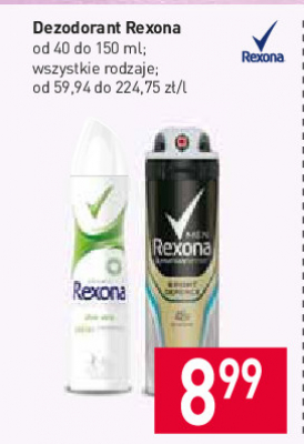 Dezodorant Rexona fresh promocja