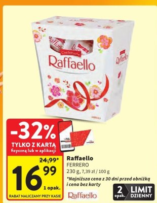 Pralinki Raffaello Ferrero promocja w Intermarche