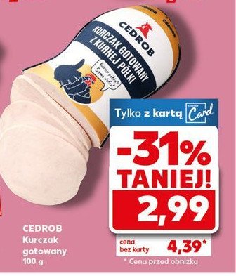 Kurczak gotowany Cedrob promocja