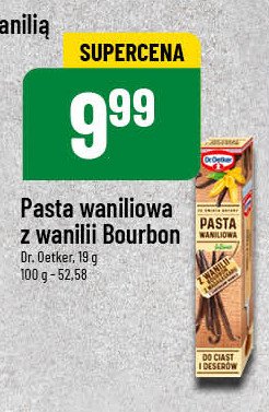 Pasta waniliowa do ciast i deserów Dr. oetker promocja