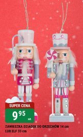 Zawieszka dziadek do orzechów 14 cm lub piernik 9 cm promocja w bi1