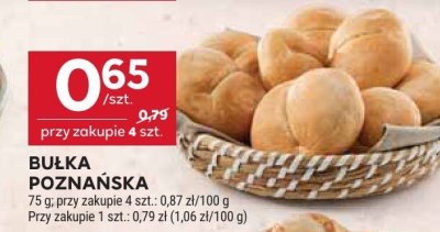 Bułka poznańska promocja w Stokrotka
