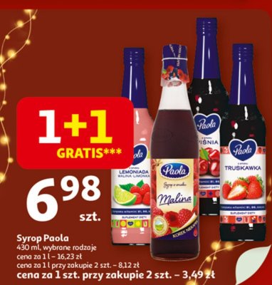 Syrop Paola promocja w Auchan