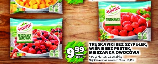 Mieszanka owocowa Hortex promocja