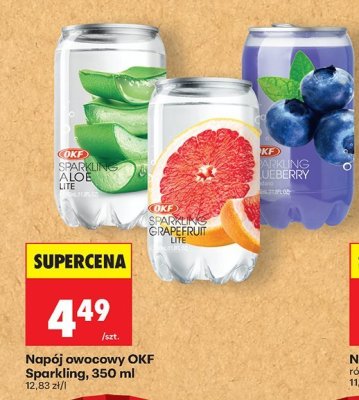 Napój owocowy OKF Sparkling, 350 ml promocja w Biedronka