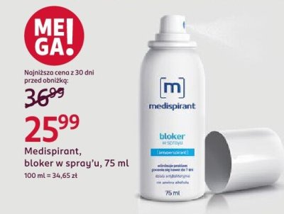 Bloker w sprayu  promocja w Rossmann