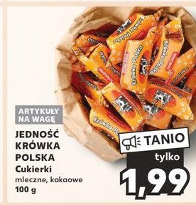 Krówka polska kakaowa Jedność promocja