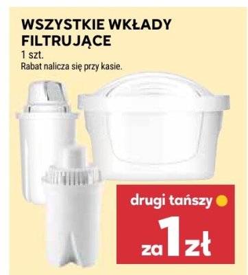 Wkłady filtrujące promocja w Stokrotka