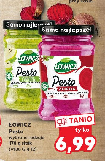 Pesto z buraka Łowicz promocja