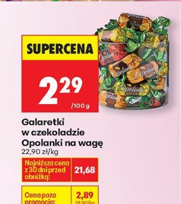 Od poniedziałku, Z ladą tradycyjną, strona 58 promocja w Biedronka
