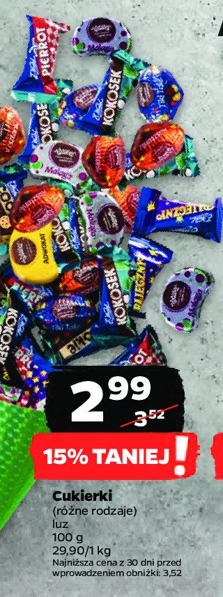 Cukierki cookie E. wedel bajeczny promocja