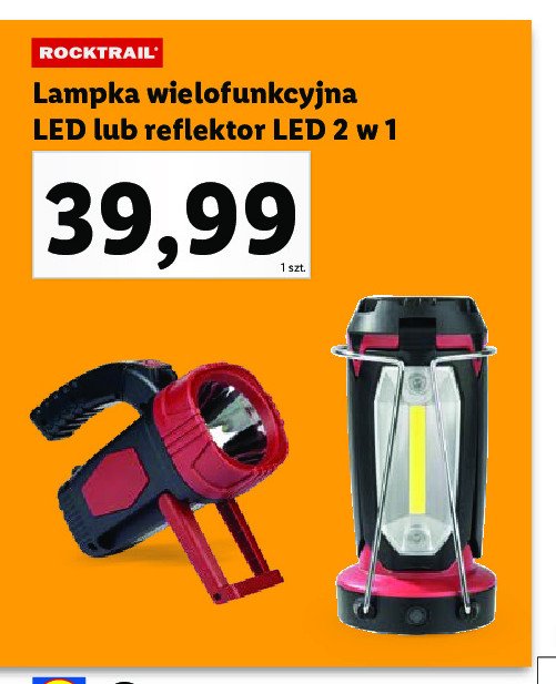 Lampka wielofunkcyjna led ROCKTHAIL promocja