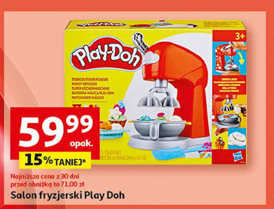 Ciastolina robot kuchenny Play-doh kitchen creations promocja