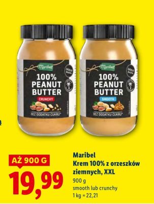 Krem 100% z orzeszków ziemnych, XXL promocja w Lidl