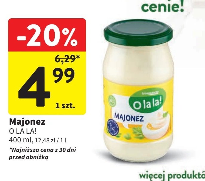 Majonez O la la! promocja