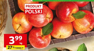 Jabłka promocja w Auchan