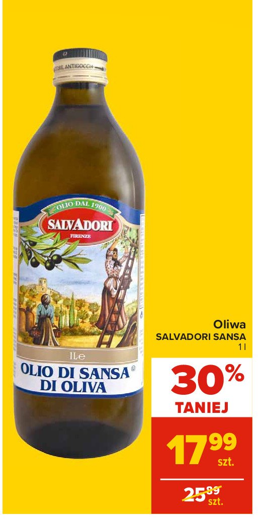 Oliwa sansa Salvadori promocja