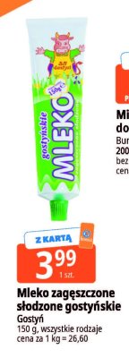 Mleko zagęszczone promocja w Leclerc