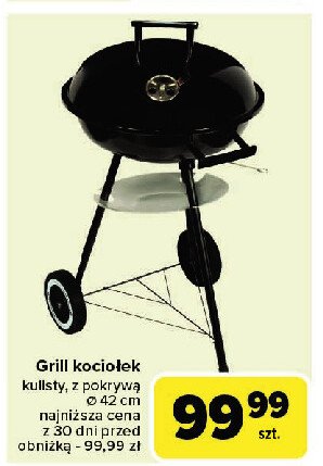 Grill kociołek śr. 42 cm promocja w Carrefour