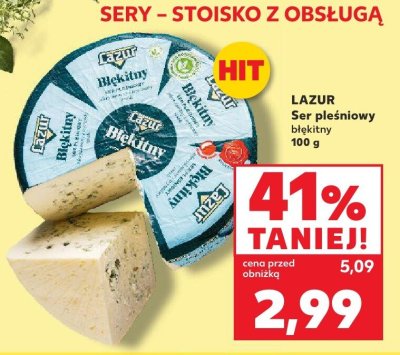 Ser pleśniowy błękitny promocja w Kaufland