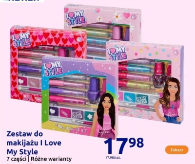 Zestaw do makijażu 7 części różne warianty promocja w Action