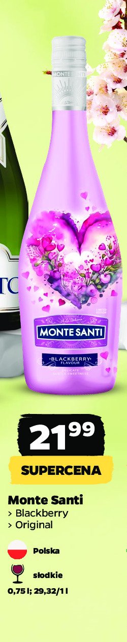 Wino Monte santi original promocja w Netto